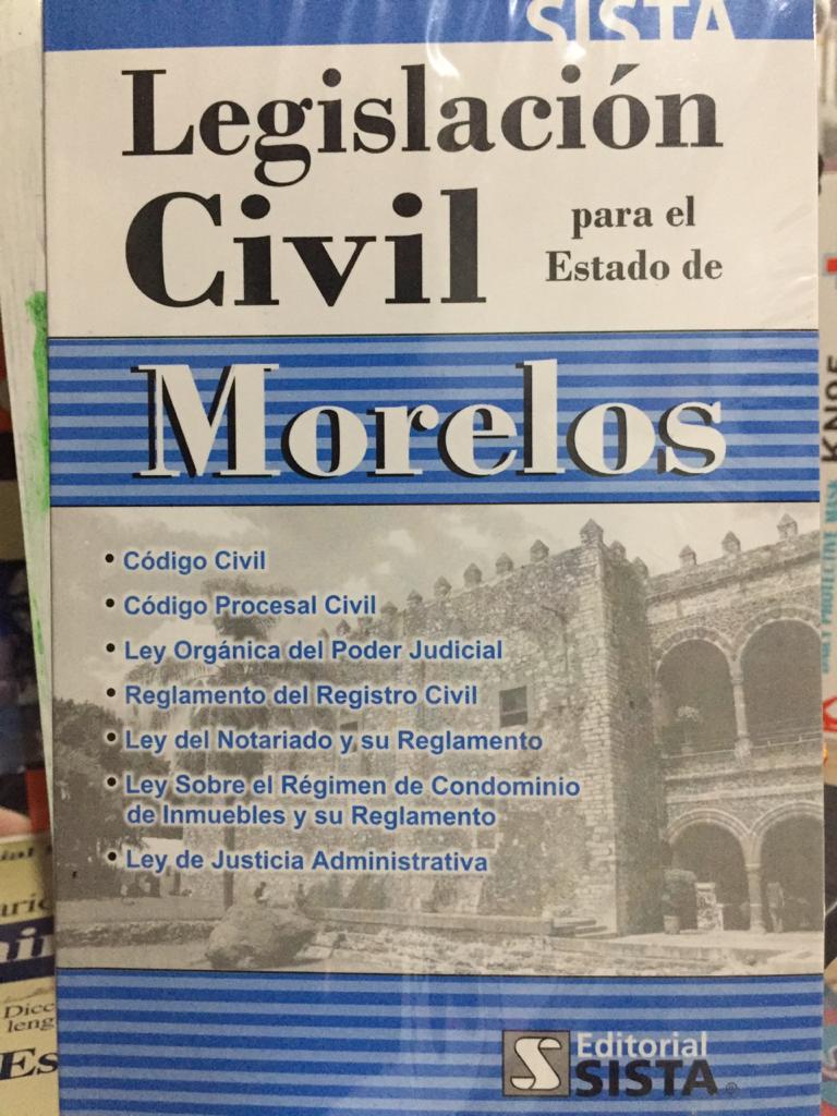 Legislación Civil para el estado de Morelos